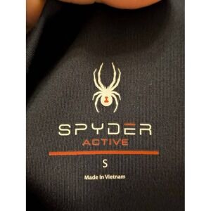 Spyder Leggings Bundle Womens Small Black Cropped Blue Fleece Lined Joggers